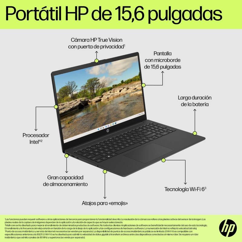 PORTATIL HP 15-FD0036NS I3 N305 8GB/256GB W11H - Imagen 5