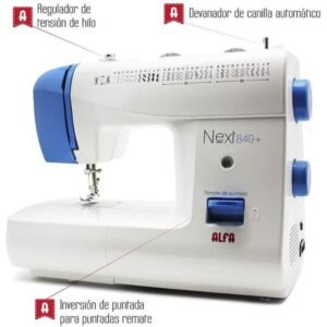 Maquina Coser Alfa Next-840+Brazo Lbre 34P 227654