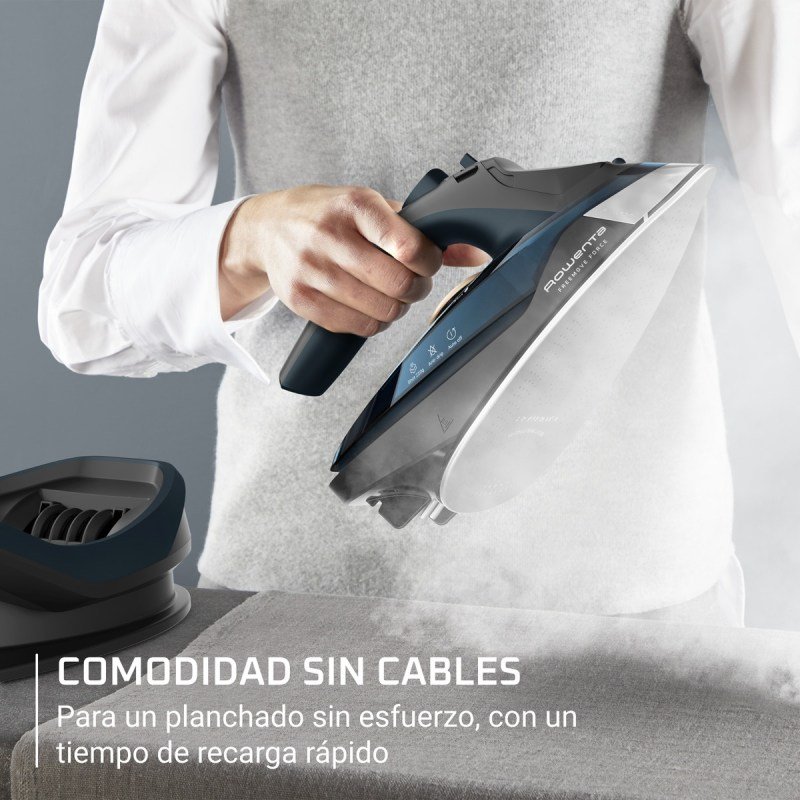 plancha vapor rowenta de6725 s/cable 2600w gv220 - Imagen 3