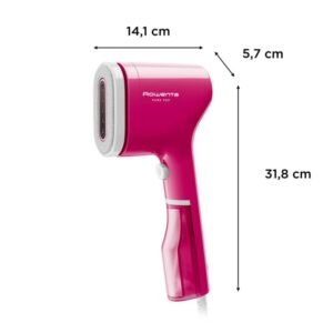 plancha vapor vertical rowenta dr2023 pure pop rosa