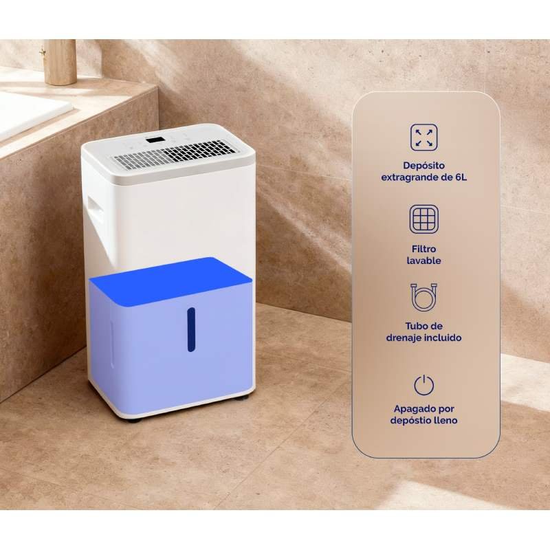 deshumidificador artica add30ewg1 30l - Imagen 4