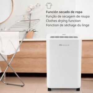 deshumidificador ufesa wellness dry 1000 10l 130m3/h 40m