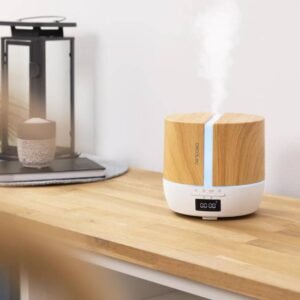humidificador cecotec 05647 550 marron/blanco