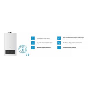Calentador Centro Ccaapolo10B Low Nox Gaas But.10 Litros