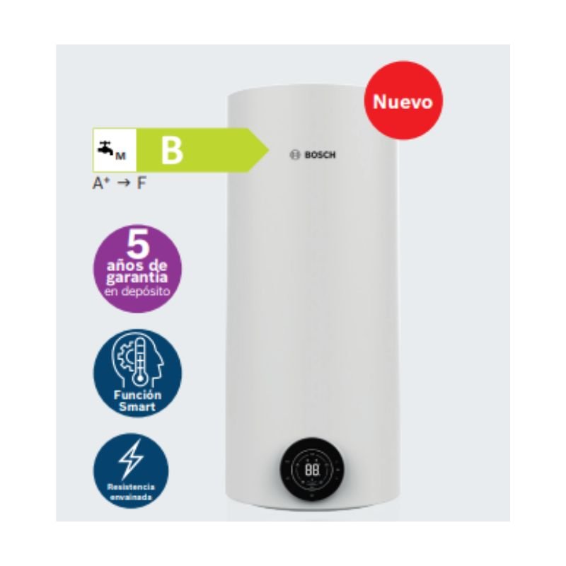 termo electrico bosch tr4101t/80deb 80/litros clase/b vertical
